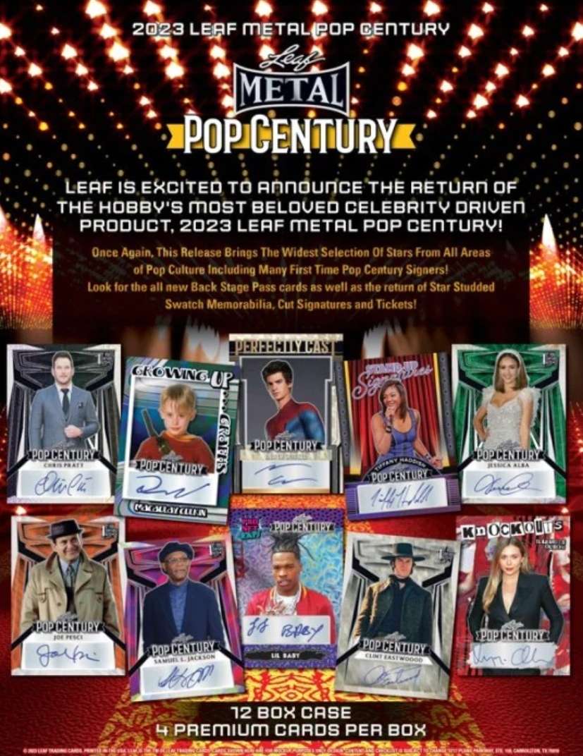 2022 Leaf l Pop Century 新品未開封ボックス 2022 Leaf Decadence Pop Century Hobby Box | eBay